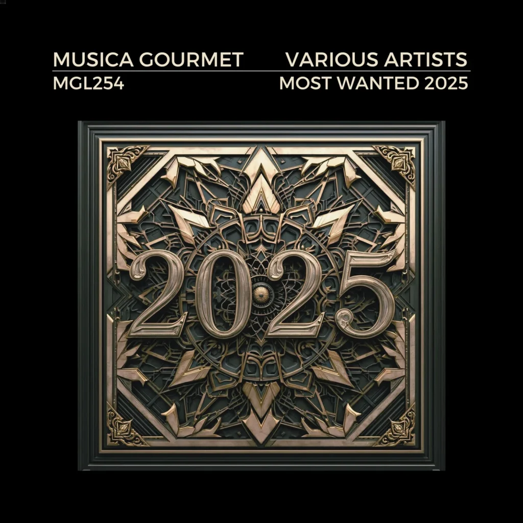Musica Gourmet Most Wanted 2025 art cover